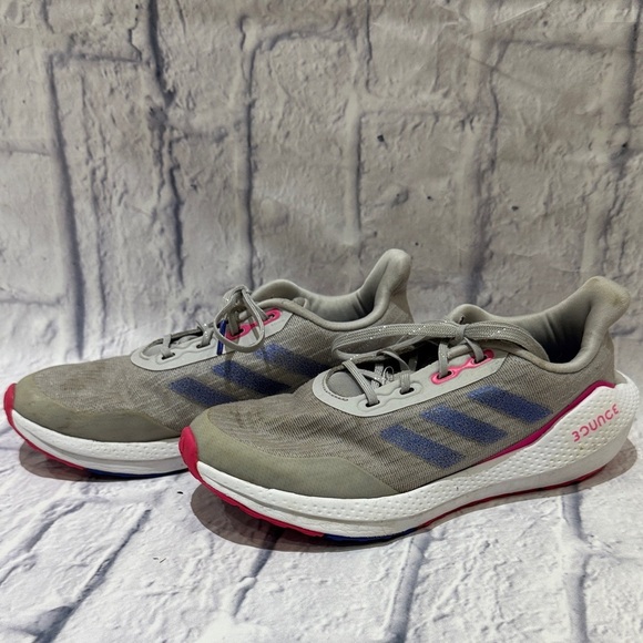 adidas Other - Adidas Kids Gray and Pink Sneakers
